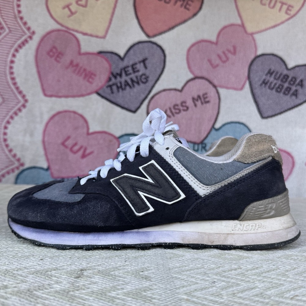 Size 9 - New Balance 574 Navy‎ - ML574RE2